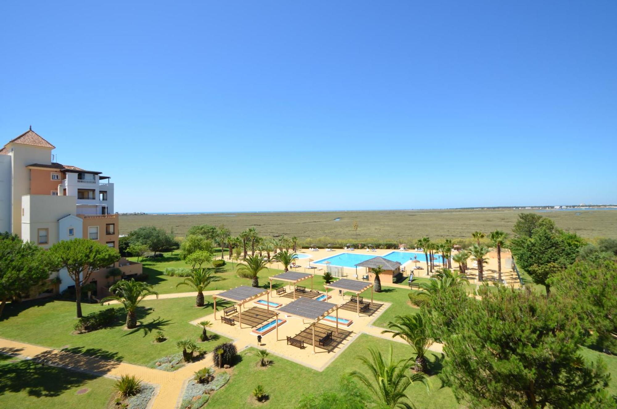 Solmares Las Marismas Isla Canela Bagian luar foto
